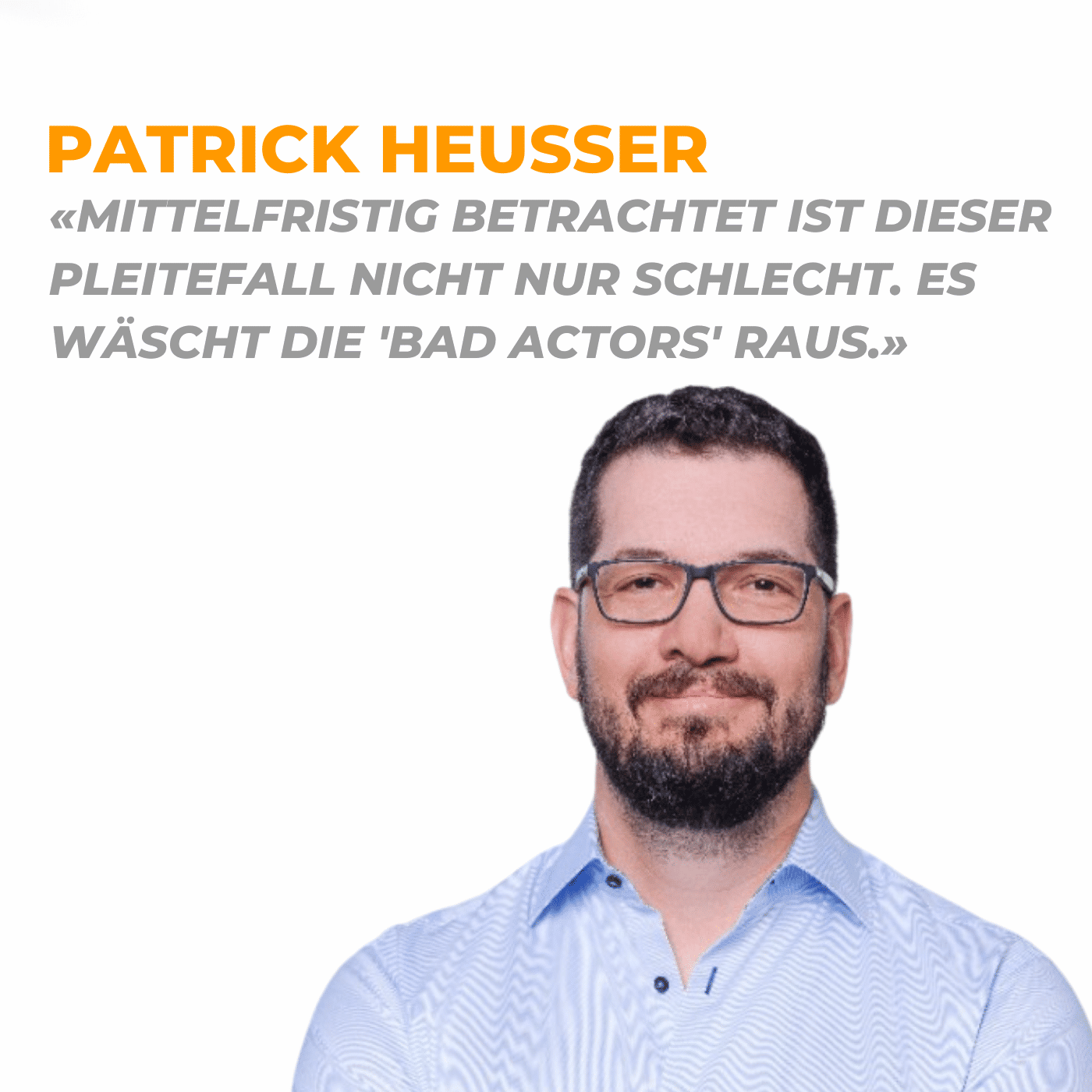 Patrick Heusser Crypto Finance