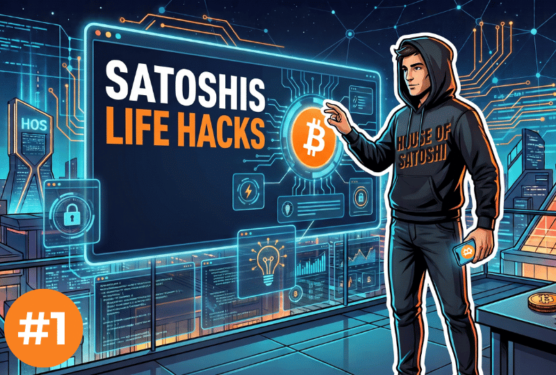 Satoshis Life Hacks Hardware Wallet