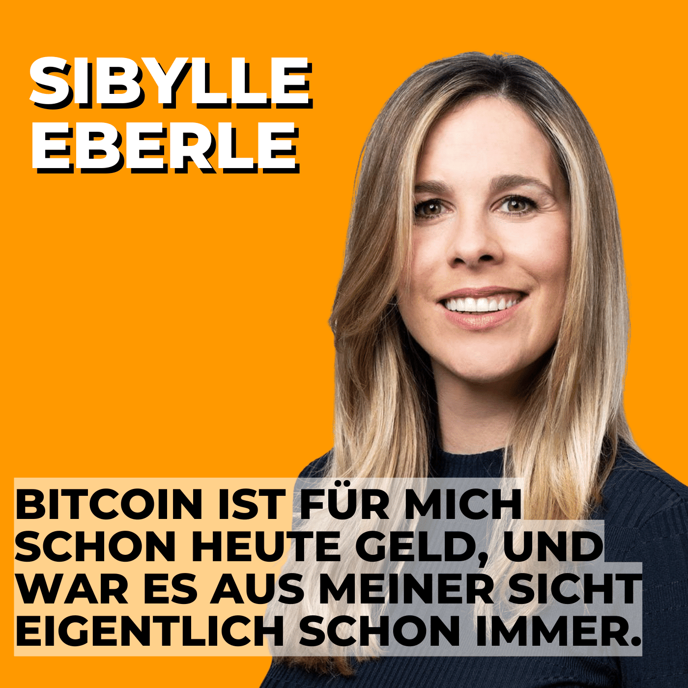 Sibylle Eberle - SRF Moderatorin und Bitcoinerin